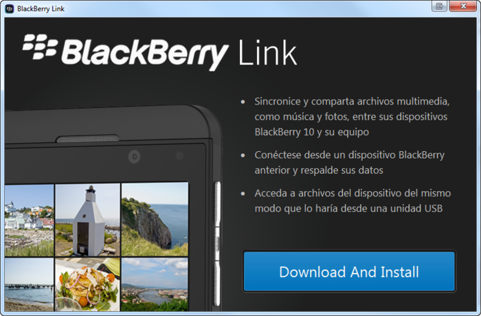 blackberry link iphoto