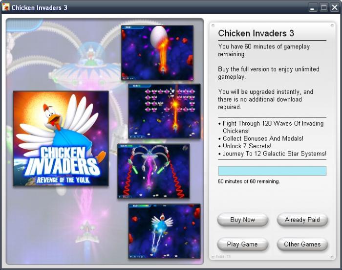 chicken invaders 2 gratuit