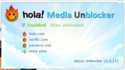 Screenshot di Hola Unblocker (Mozilla Firefox)