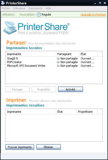 Программа printershare для андроид