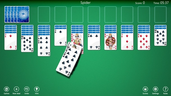 free spider solitaire v4.0 download