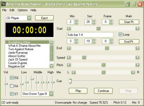 amazing slow downer pc download