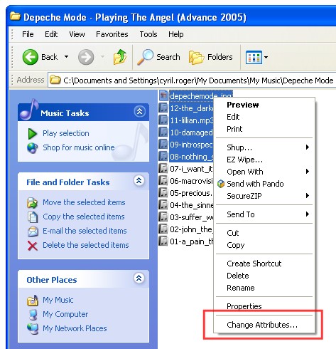 Attribute Changer 11.30 download the last version for windows