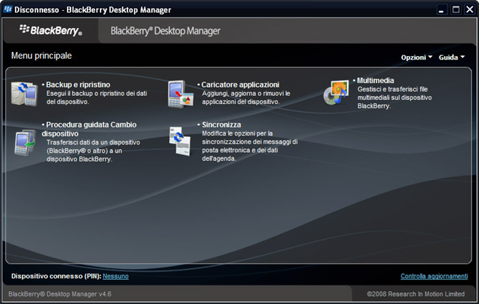 rim blackberry desktop manager windows 7