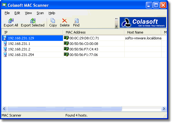 download colasoft mac scanner free