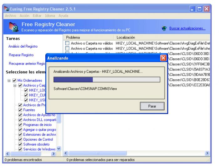 eusing free registry cleaner free download