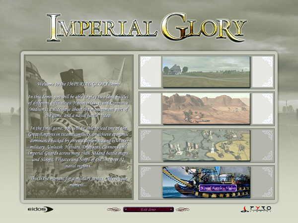 imperial glory novel