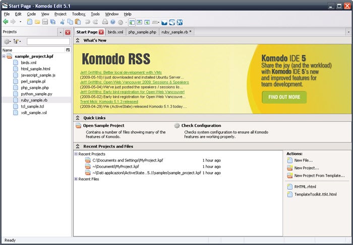 komodo edit download for windows 7 64 bit