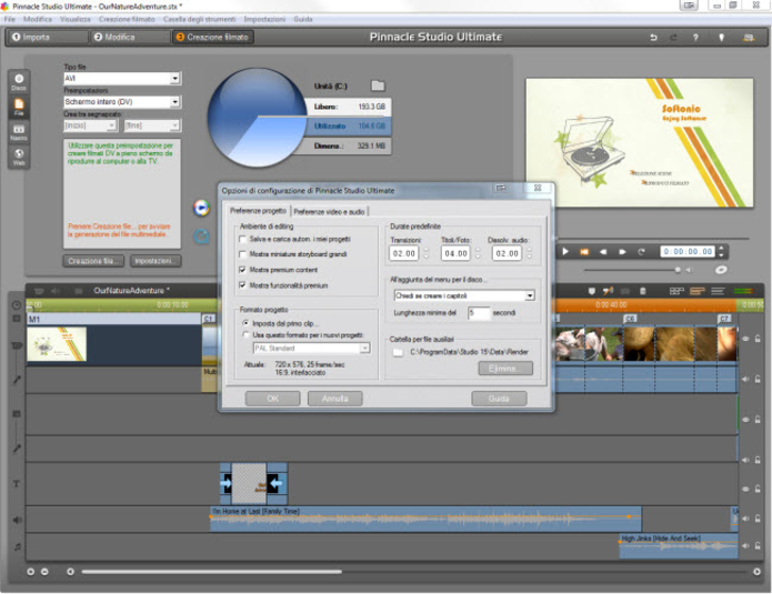 pinnacle studio 15 hd download gratis italiano