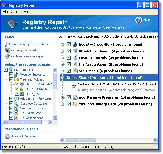 Registry Repair 5.0.1.132 instal the last version for ipod