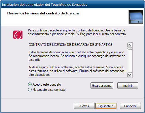 Synaptics Touchpad Driver - Download Gratis