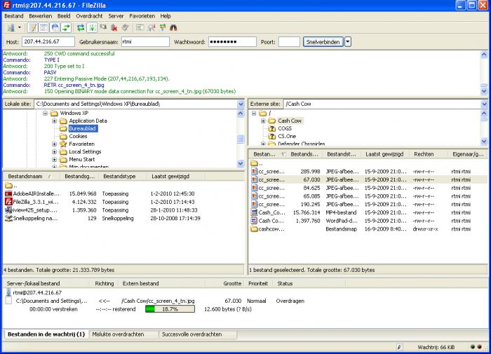 download filezilla client for windows xp