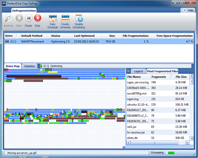 Perfectdisk Free Defrag Bezplatne Pobieranie