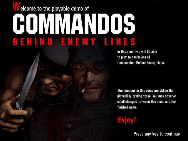 jogo commandos completo