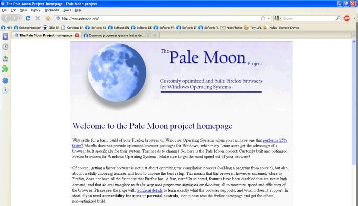 Pale Moon 32.4.0.1 for mac instal