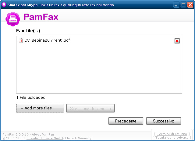 pamfax promo code