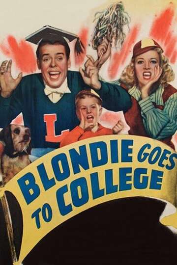 Poster of Blondie Goes to College