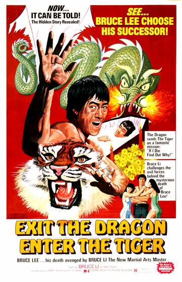 Poster of Exit the Dragon, Enter the Tiger