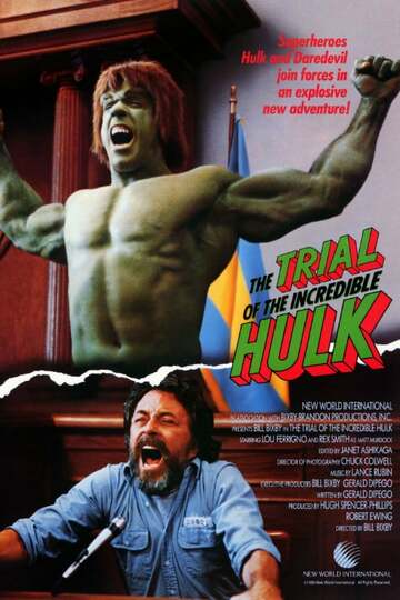 Poster of The Trial of the Incredible Hulk