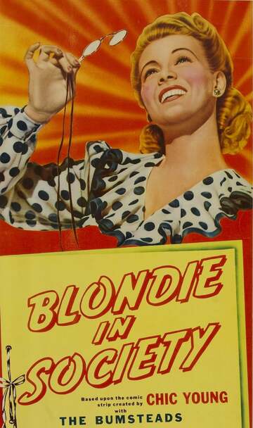 Poster of Blondie in Society