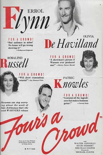 Poster of Four's a Crowd