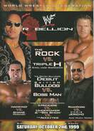 Poster of WWE Rebellion 1999