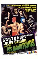 Poster of Santo and Blue Demon Against the Monsters