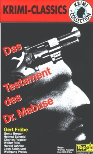 Poster of The Terror of Doctor Mabuse