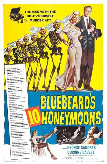 Poster of Bluebeard's 10 Honeymoons