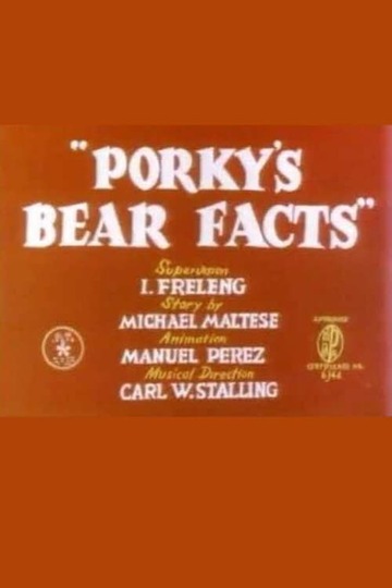 Poster of Porky's Bear Facts