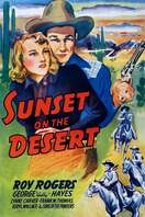 Poster of Sunset on the Desert
