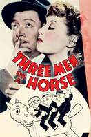 Poster of Three Men on a Horse