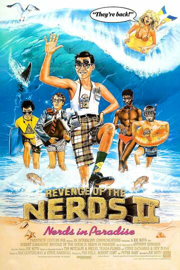 Poster of Revenge of the Nerds II: Nerds in Paradise