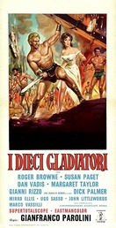 Poster of The Ten Gladiators