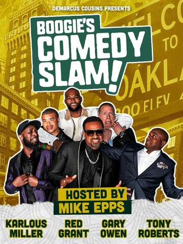 Poster of DeMarcus Cousins Presents Boogie's Comedy Slam