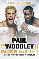 Poster of Jake Paul vs. Tyron Woodley II