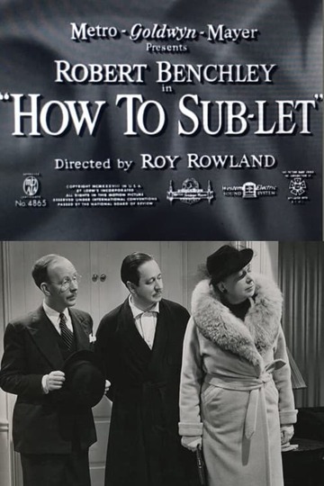 Poster of How to Sub-Let