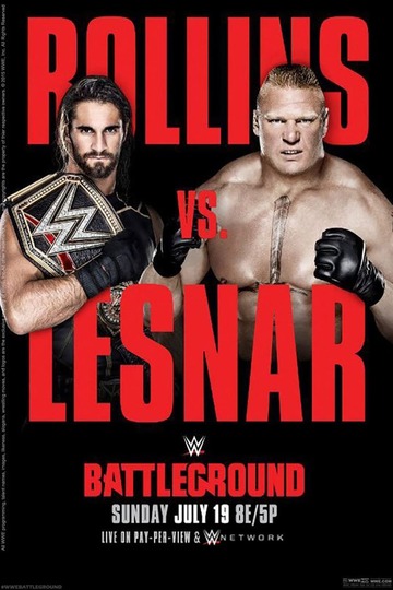 Poster of WWE Battleground 2015
