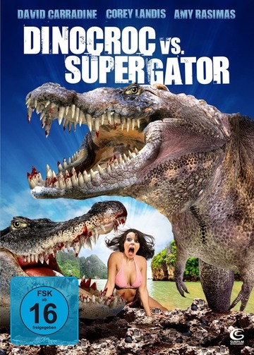 Poster of Dinocroc vs. Supergator