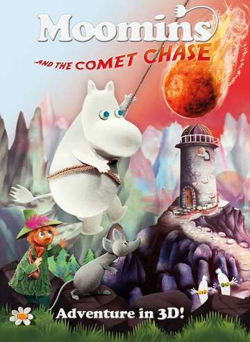 Poster of Moomins and the Comet Chase