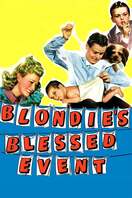 Poster of Blondie's Blessed Event
