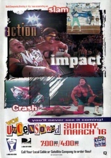 Poster of WCW Uncensored 1997