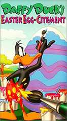 Poster of Daffy Duck's Easter Egg-Citement