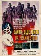 Poster of Santo and Blue Demon vs. Dr. Frankenstein