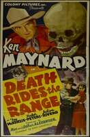 Poster of Death Rides the Range