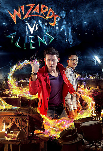 Poster of Wizards vs Aliens